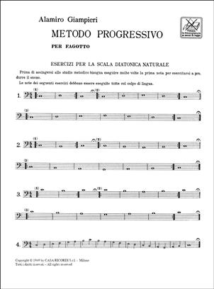 GIAMPIERI A. - METODO PROGRESIVO DE FAGOT -