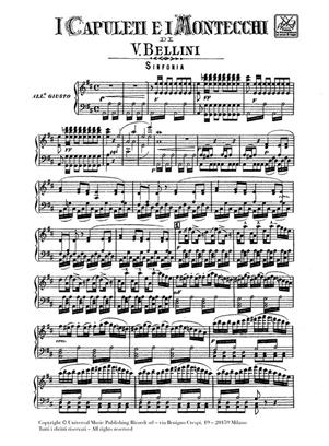 BELLINI V. - CAPULETI E MONTECCHI -