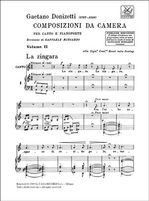 DONIZETTI G. - COMPOSICIONES DE CAMARA V.2 -