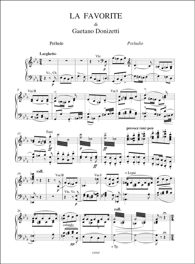 DONIZETTI G. - LA FAVORITA (ED.CRITICA) -