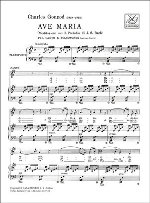 GOUNOD CH. - AVE MARIA   S/TEP -