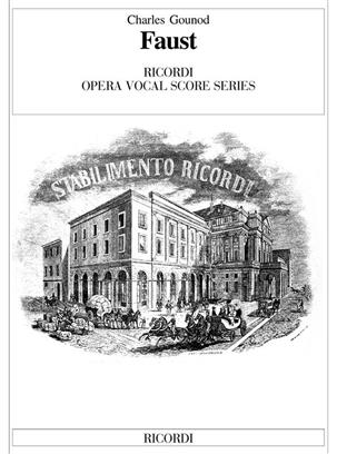 GOUNOD CH. - FAUSTO - CANTO Y PIANO
