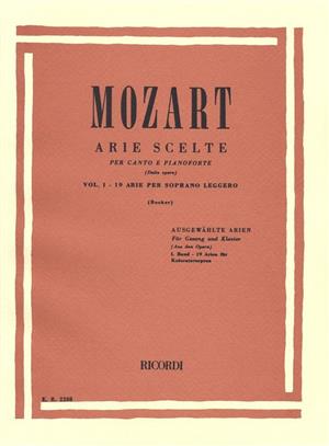 MOZART W.A. - ARIAS SELECTAS V.1 (SOPRANO) (19) -