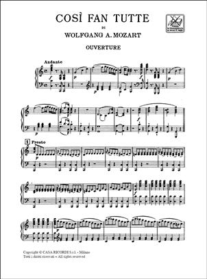 MOZART W.A. - COSI FAN TUTTE - KV.588