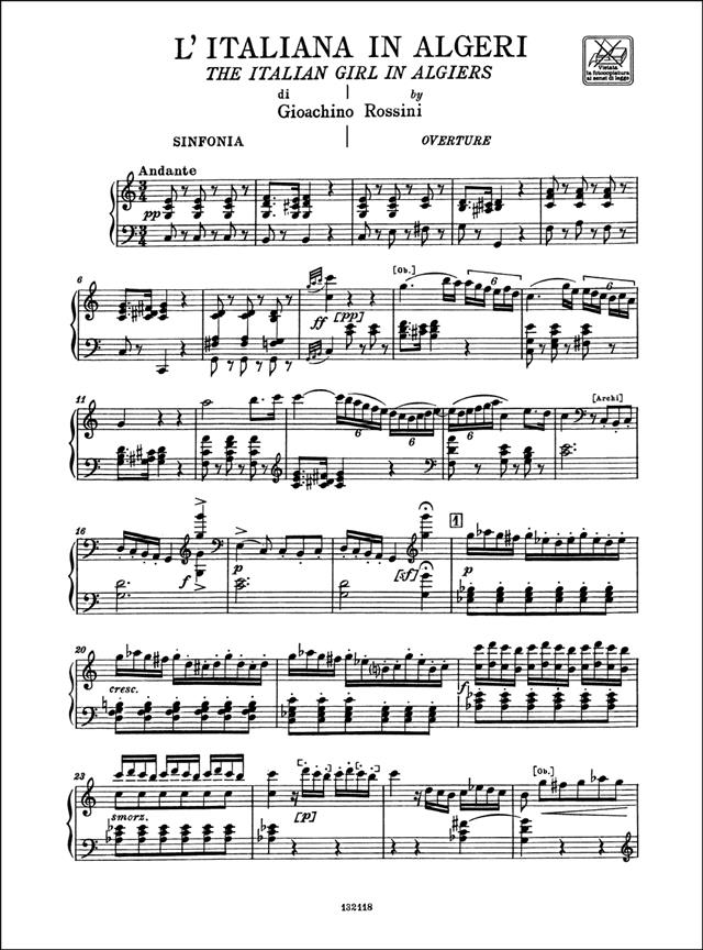 ROSSINI G. - ITALIANA EN ARGEL -