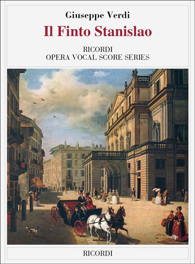 VERDI G. - FINTO STANISLAO - (CANTO Y PIANO)