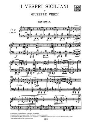 VERDI G. - VESPRI SICILIANI -