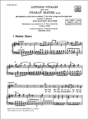 VIVALDI A. - STABAT MATER - RV.621
