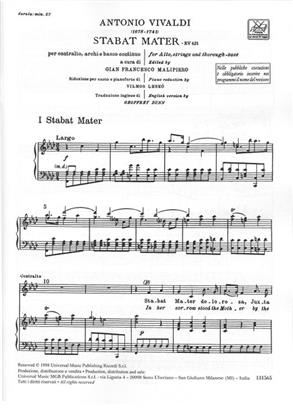 VIVALDI A. - STABAT MATER - RV.621