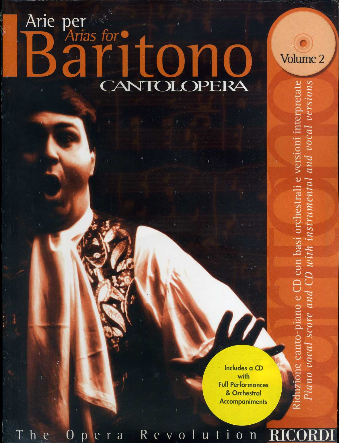 ALBUM - CANTOLOPERA ARIAS PARA BARITONO V.2 (+CD) -