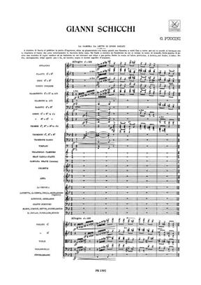 PUCCINI G. - GIANNI SCHICCHI -