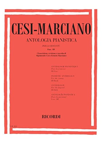 Cesi-marciano - antologia pianistica per lagioventu - Fase III- (Piano)