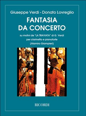 VERDI G. - FANTASIA SOBRE LA TRAVIATA -  (CLARINETE Y PIANO )