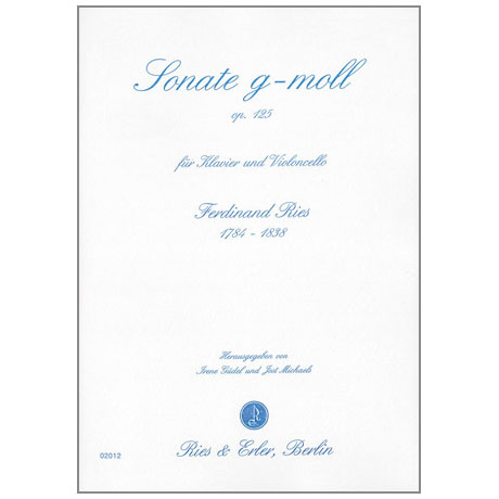 RIES F. - SONATA SOL m OP.125 (VCP)
