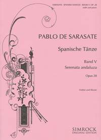 SARASATE P. - SERENATA ANDALUZA URTEXT - OP.28