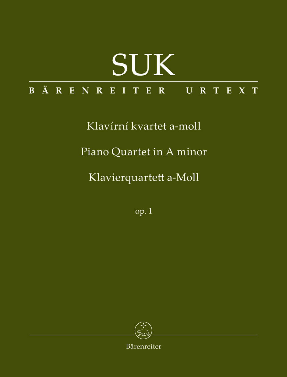 SUK J. - CUARTETO Nº1   2V/VA/VC - OP.11