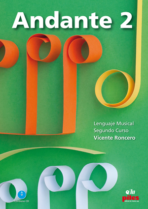 RONCERO V. - ANDANTE V.2 + CD (NUEVA EDICION)