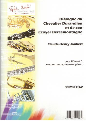 JOUBERT C.H. - DIALOGUE DU CHEVALIER DURANDIE - FLAUTA Y PIANO