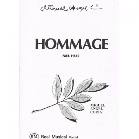 CORIA M.A. - HOMMAGE PARA PIANO -