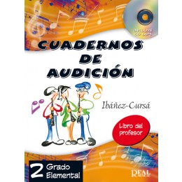 IBAÑEZ/CURSA - CUADERNOS DE AUDICION V.2 -(PROFESOR) +CD