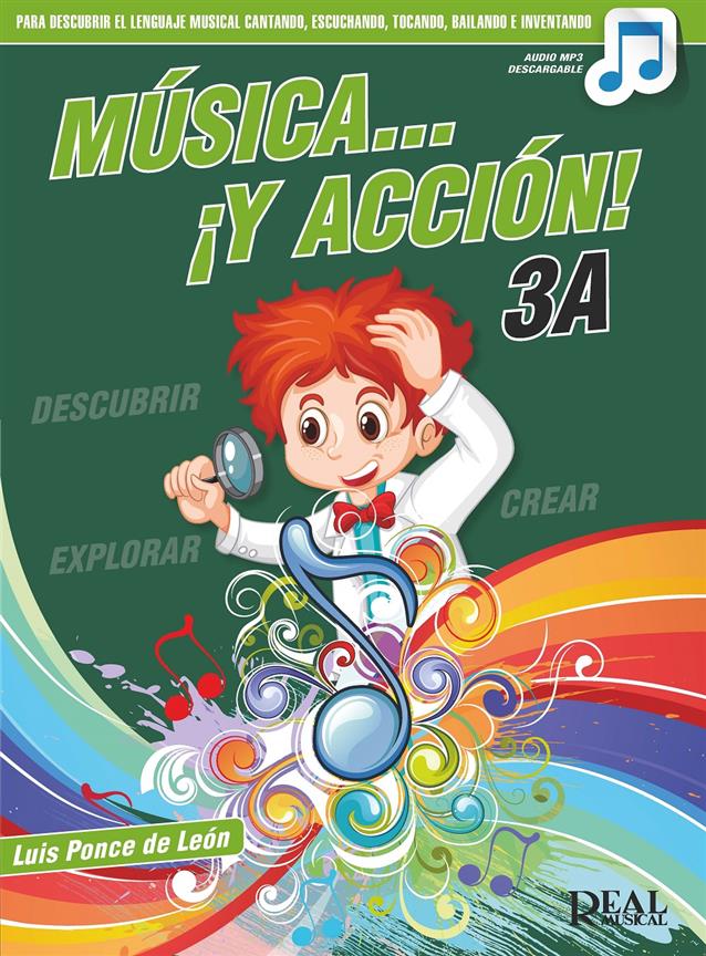 PONCE DE LEON L. - MUSICA Y ACCION 3A (AUDIO MP3 DESCARGABLE)