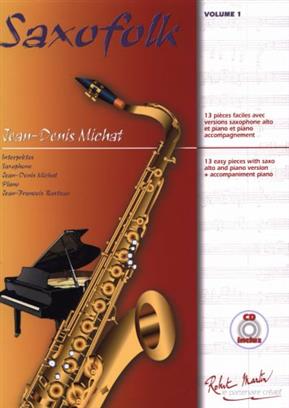 MICHAT J.D. - SAXOFOLK   V.1 (+CD) -