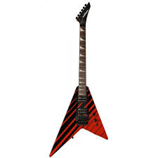 GUITARRA ELECTRICA - WASHBURN RR10VK -DE FLECHA ROJA Y NEGRA  (OULET EXPOSICION)