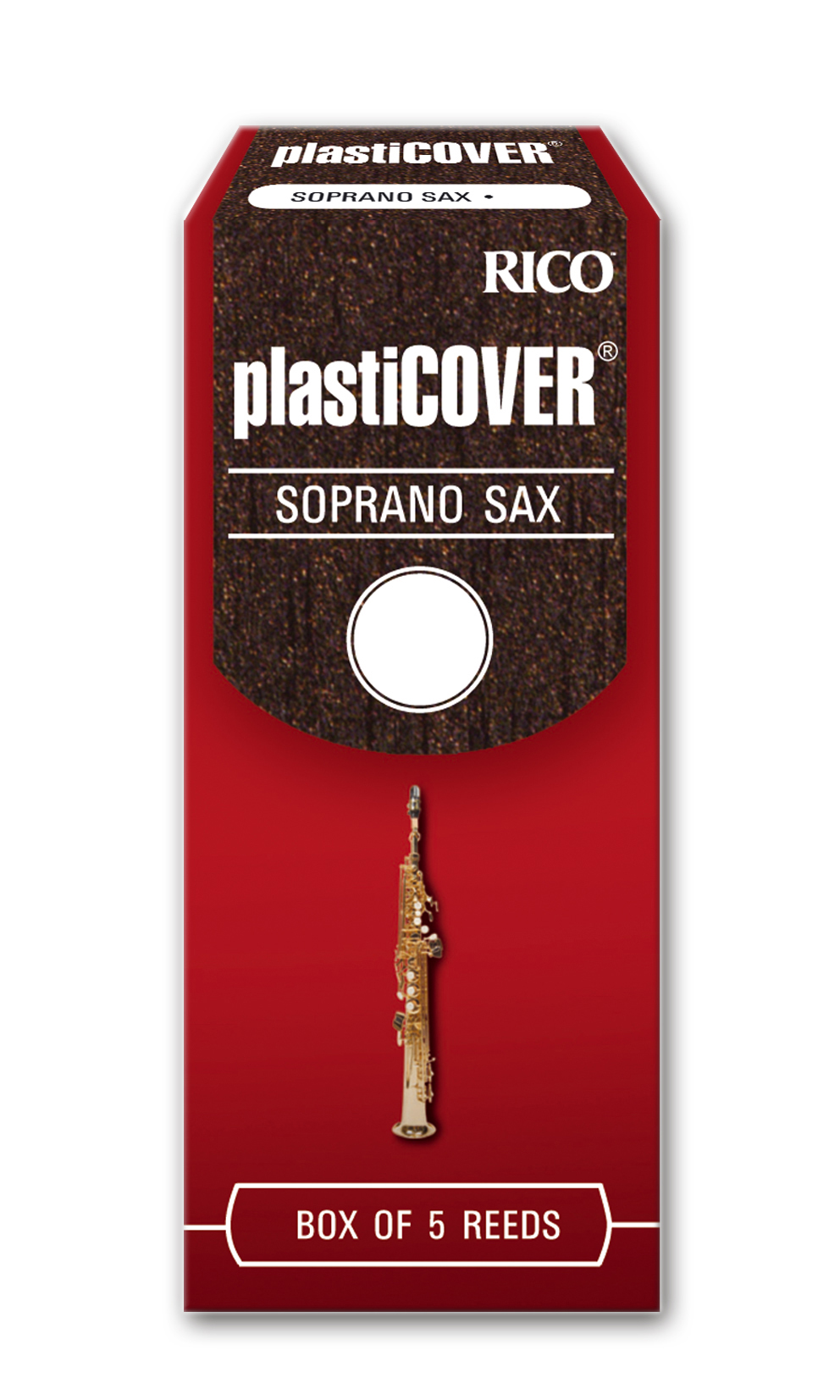 CAÑA SAXO SOPRANO - RICO PLASTICOVER 2 1/2