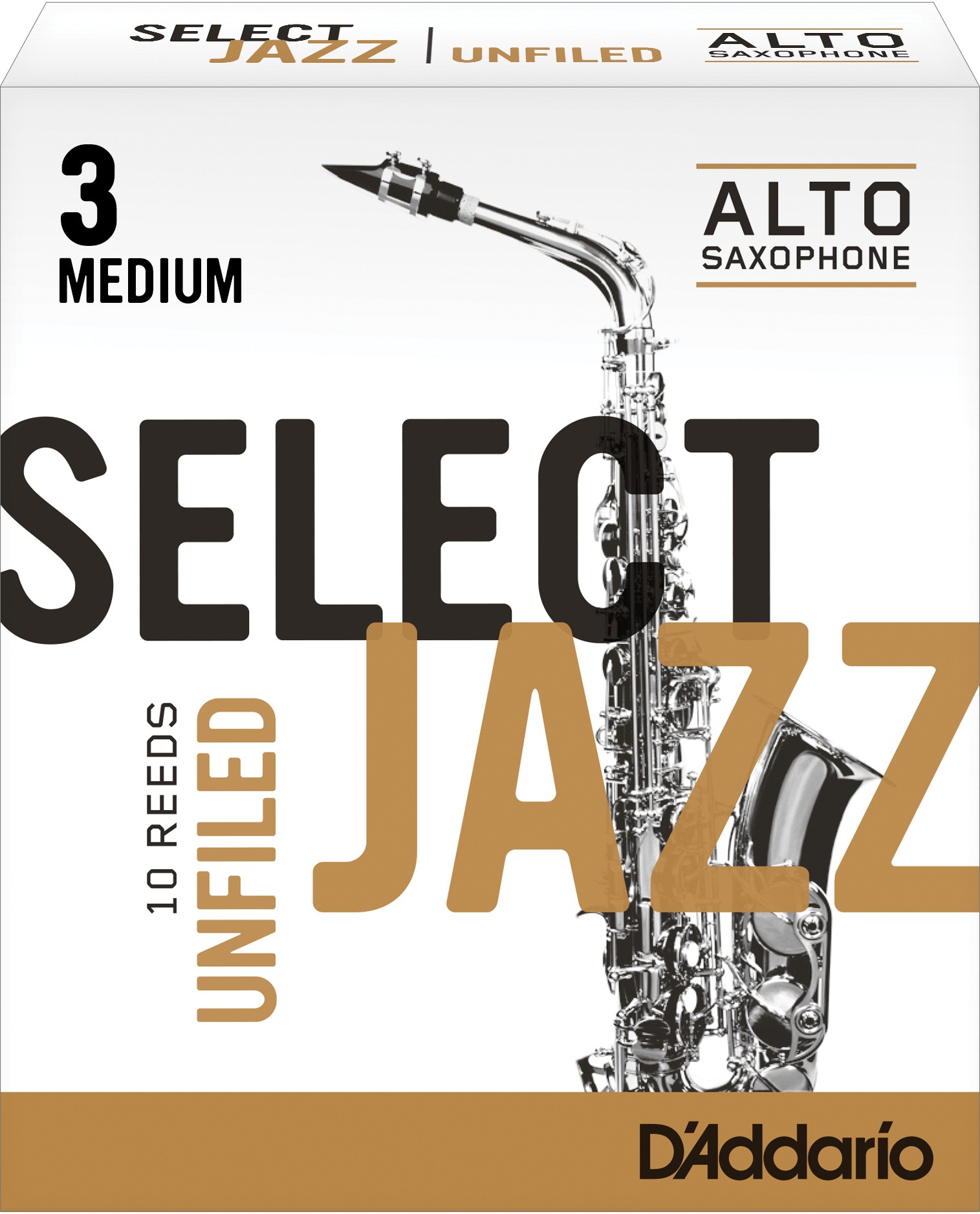 CAÑA SAXO ALTO - D ´ADDARIO SELECT JAZZ UNFILED 3M