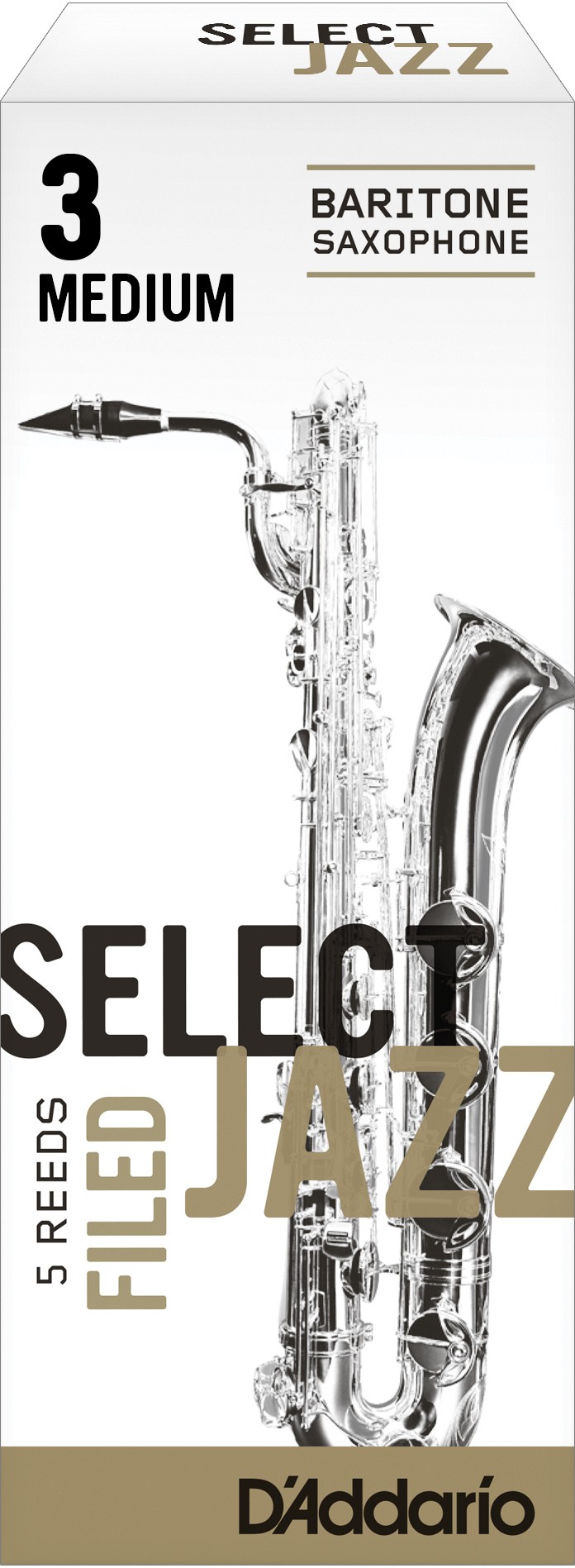 CAÑA SAXO BARITONO - DÁDDARIO SELECT JAZZ 3M FILED