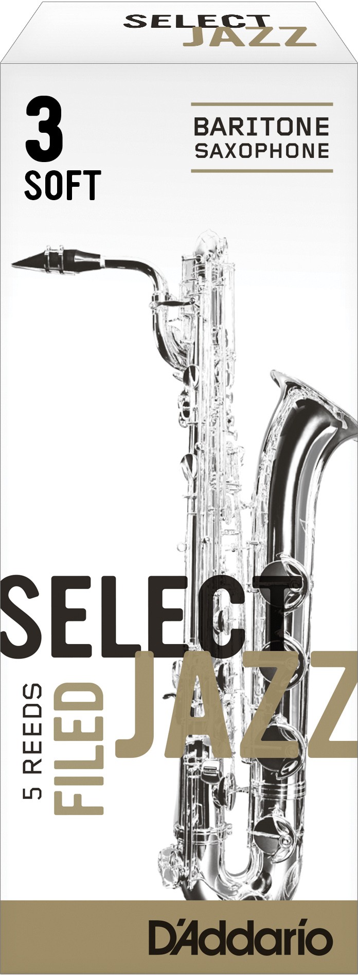 CAÑA SAXO BARITONO - D´ADDARIO SELECT JAZZ 3S
