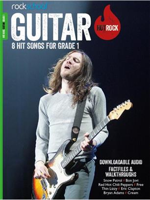 ROCK SCHOOL HOT ROCK GUITAR V.1 + TARJETA DESCARGAS