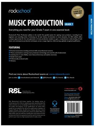 ROCKSCHOOL MUSIC PRODUCTION GRADE .7  ( 2016)
