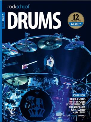 ROCKSCHOOL - DRUMS GRADE 7 ( 2018-2024)  AUDIO ONLINE *DESCATALOGADO*