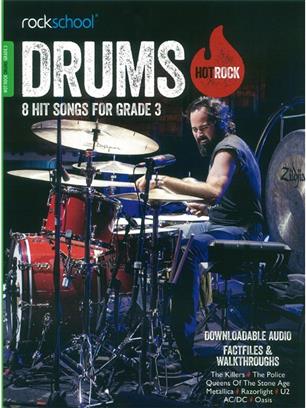 ROCKSCHOOL DRUMS HOT ROCK 3 + TARJETA DESCARGA