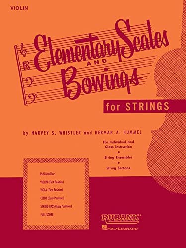 WHISTLER - ELEMENTARY SCALES AND BOWINGS -