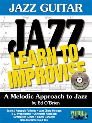 O-BRIEN - JAZZ GUITAR - LEARN TO IMPROVISE (+CD)