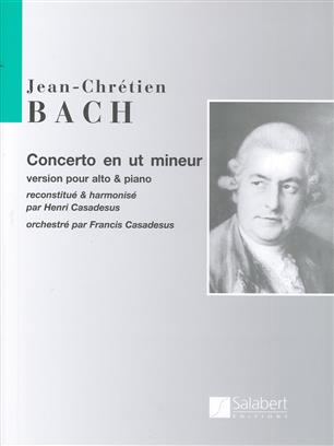 BACH J.C. - CONCIERTO DO m - (VIOLA Y PIANO)