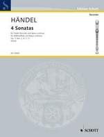 HANDEL G.F. - SONATAS OP.1 (4)