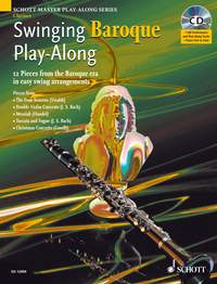 ALBUM. - SWINGING BAROQUE PLAY-ALONG +CD CLARINETE