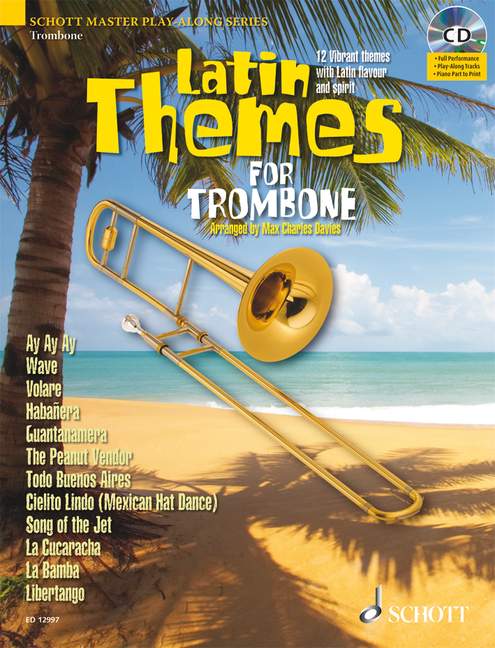 ALBUM. - LATIN THEMES +CD (TB)