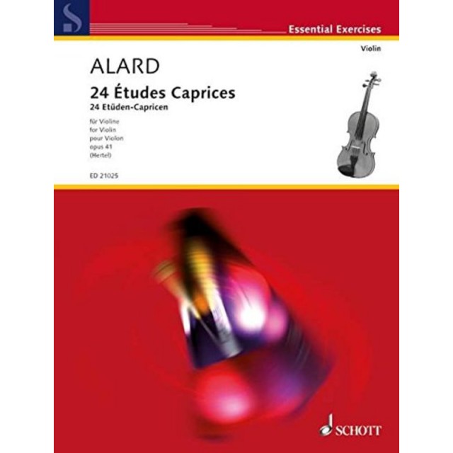 ALARD D. - ESTUDIOS -CAPRICHOS OP.41 (24)