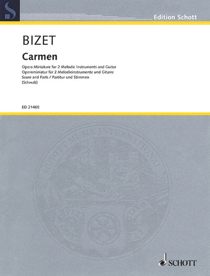 BIZET G. - CARMEN ENSEMBLE ( SC/PTS)
