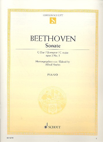 BEETHOVEN L.V. - SONATA Nº3 DO M - OP.2 Nº3