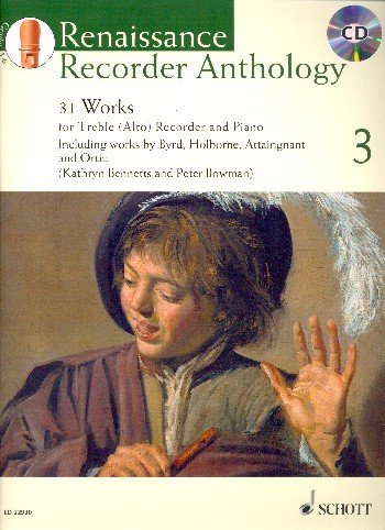 BOWMAN P. - REINASSANCE RECORDER ANTHOLOGY 3 -31 OBRAS FLAUTA ALTO