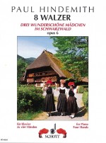 HINDEMITH P. - VALSES (8) - OP.6