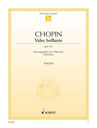 CHOPIN F. - VALS BRILLANTE - OP.34 Nº1
