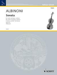ALBINONI T. - SONATA SOL m - OP.6 Nº2