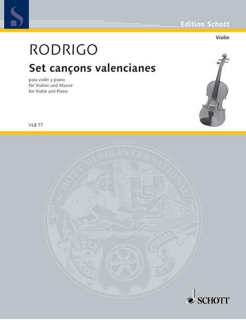 RODRIGO J. - CANCIONES VALENCIANAS (7) -
