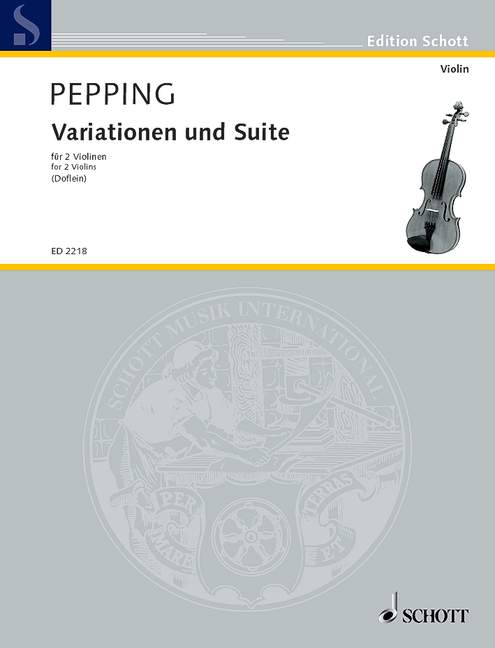 PEPPING E. - VARIACIONES Y SUITE -